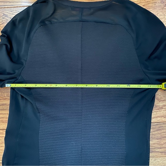 Material Girl Hudsons’s Bay Black Blazer with Mesh Sleeves - Picture 5 of 10